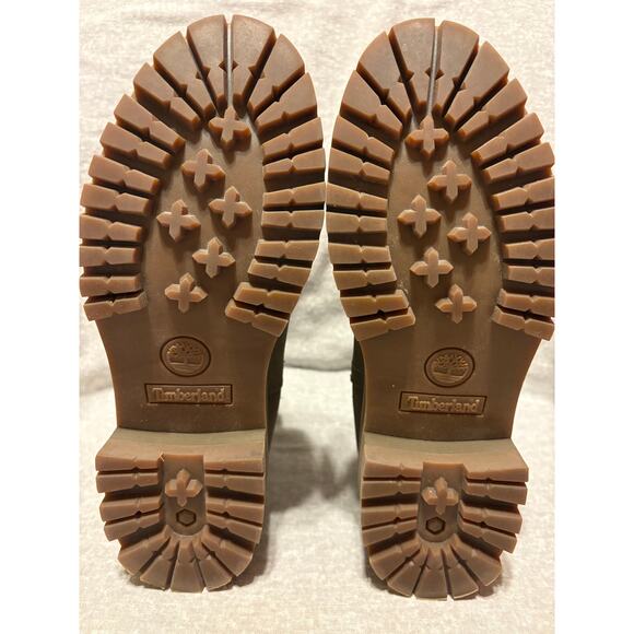 Timberland Women’s Size 6 Olive Nubuck Leather Chelsea Pull On  Boots EUC - Picture 5 of 11